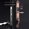 red bronze true lock - single door