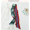 Christmas Element Versatile Scarf - Holiday Bow Decorative Scarf Straps For Hair Accessories Bag Decoration & Gift