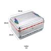 Premium Stainless Steel Motorcycle Tail Box with Thickened Screw Fixing