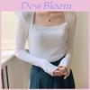 Hanbok Style T Shirt With Embroidery And Round Neck For Spring Fashion Womens Casual Top