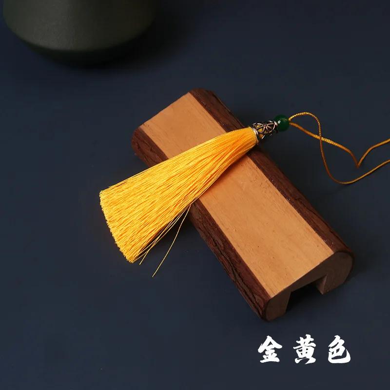 5pcs/Pack 10cm Multicolor Cotton Silk Tassel Cords Brush for Earrings Charm Pendant Tassel Fringe DIY Jewelry Making