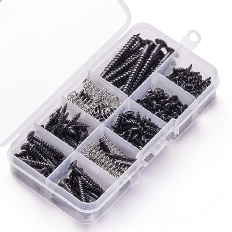 Guitar Screws Sets, Guitar Hardware Luthier Parts Kits for Neck Plate, Pickguard