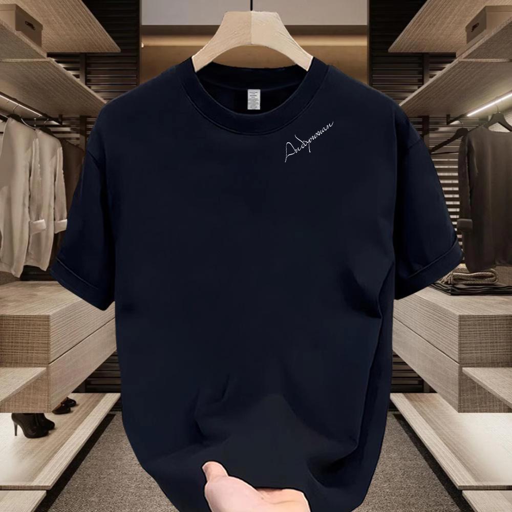 Couples Cotton T-Shirt Short Sleeve Black White Tops Breathable Comfortable Soft Casual Sport Tees