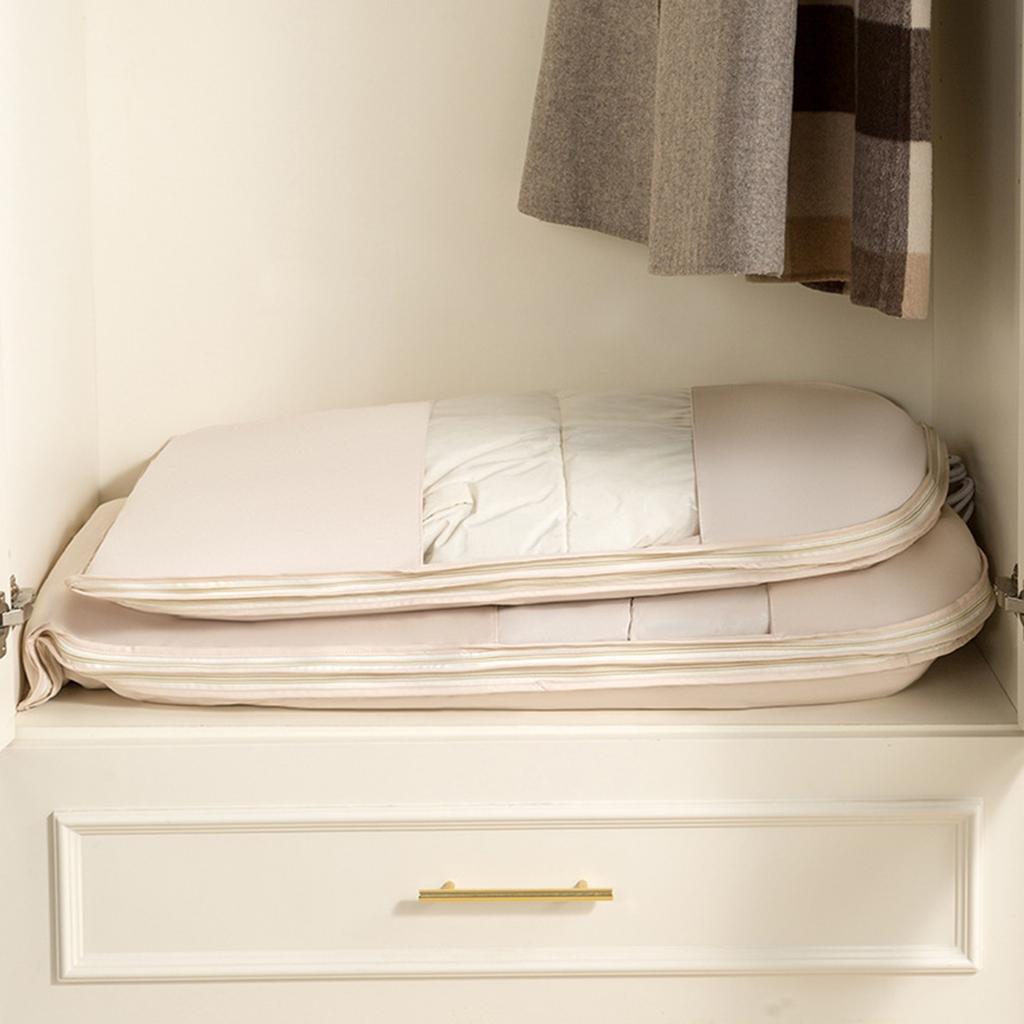 Peach Skin Down Jacket Special Storage Bag, Compressible Clothes, Coat Hanging Cover, Household Wardrobe Transparent Bag