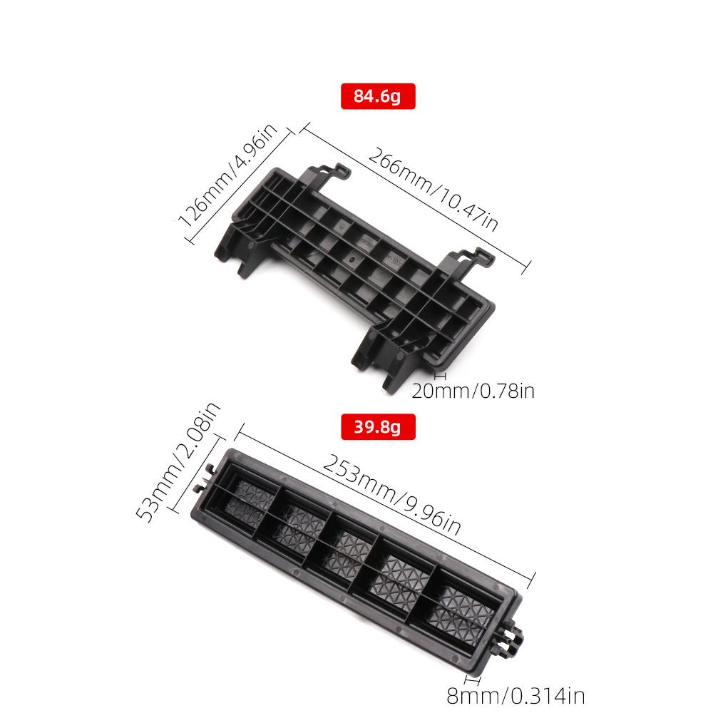 2468300142 Tapa de Cubierta de Filtro de Aire Acondicionado de Coche Negra Para Mercedes Benz Clase A GLA W247 W156 Después de 2015
