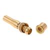 1pc Brass Adjustable Bubbling Fountain Nozzle 1/2" 3/4" 1" Thread Multi-branch Floating Air Spray Head Pond Pool Hotel Parks