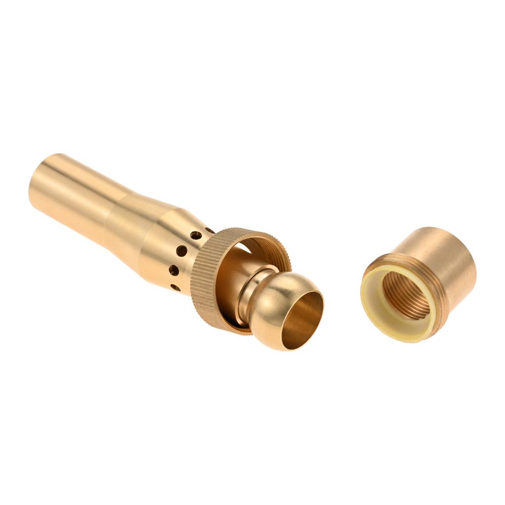 1pc Brass Adjustable Bubbling Fountain Nozzle 1/2" 3/4" 1" Thread Multi-branch Floating Air Spray Head Pond Pool Hotel Parks