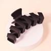 1 piece suitable for long hair anti slip matte delicate hair clip, matte black hair clip For Hair Accessories
