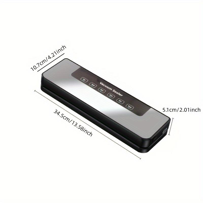 Household Automatic Vacuum Sealing Machine,kitchen Small Plastic Sealing and Preservation Machine, Food Vacuum Automatic Air Sealing Packaging Machine