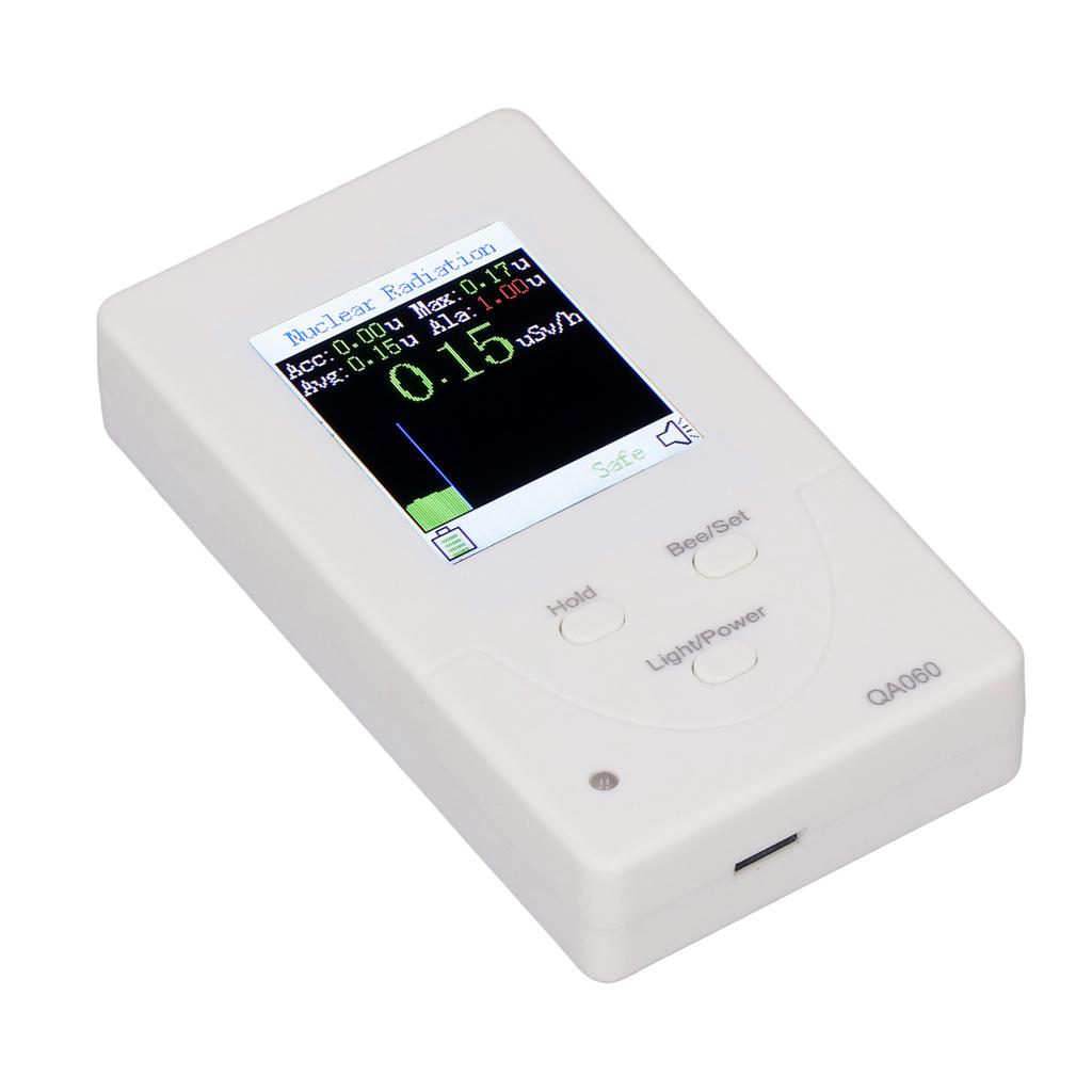 Handheld Nuclear Radiation Detector USB Charging Portable Radiation Dose Counter with Battery