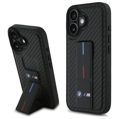 BMW Bmhcp16Sgspcck Iphone 166.1 Czarny/Black Hardcase M Grip Stand Smooth And Carbon