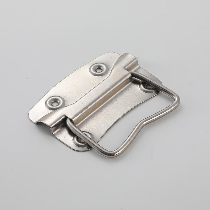 304 Stainless Steel Folding Ring Handle for Aviation or Industrial Aluminum Cases