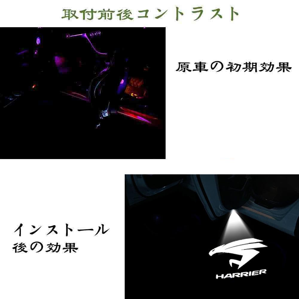 Ltsplay 30 Series 80 Series Harrier 60 Series Non-Fade Courtesy Light Door Welcome Light