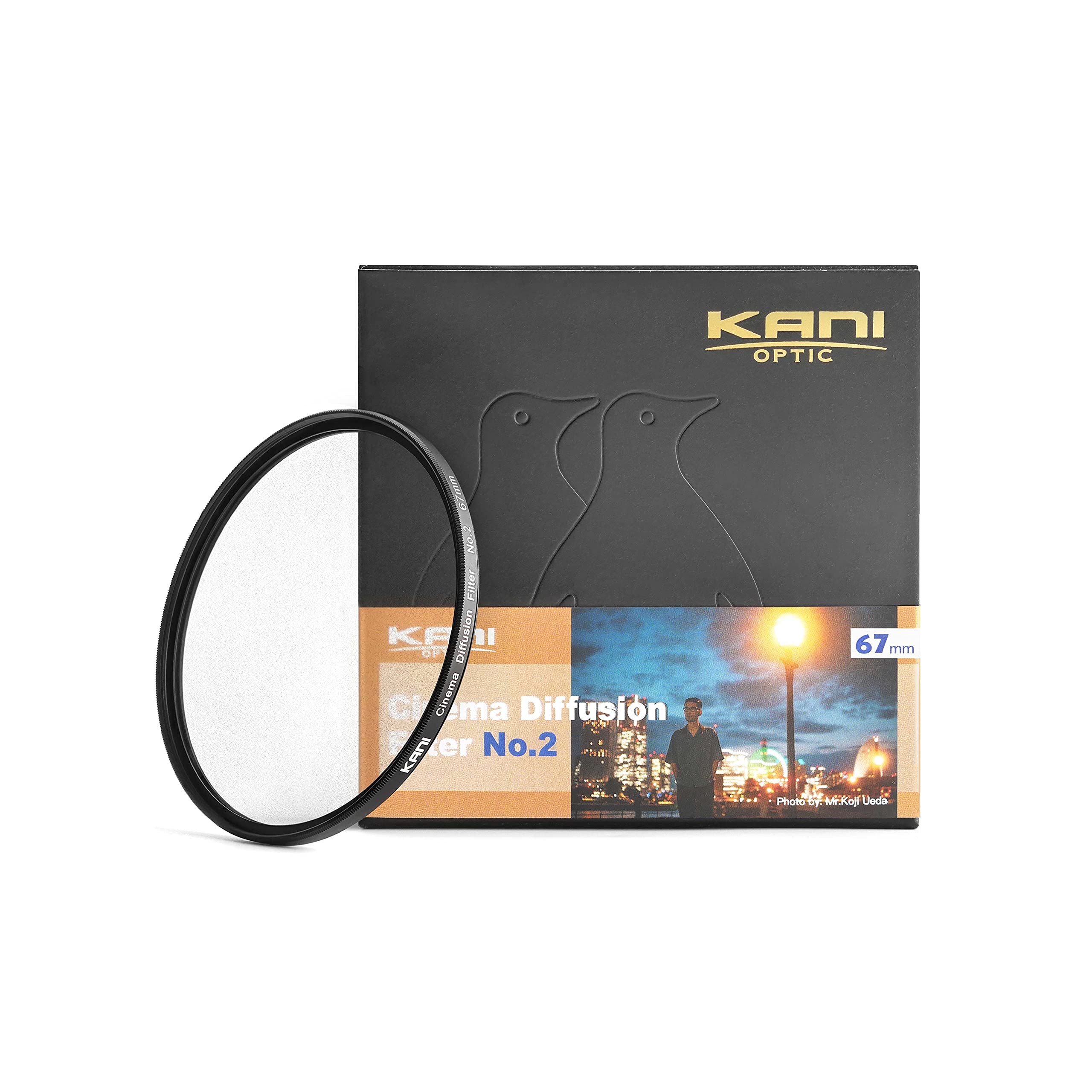 

KANI CDF Фильтр диффузионной линзы Кинофильтр диффузионный (Кинофильтр) №2 / №2 (67мм)