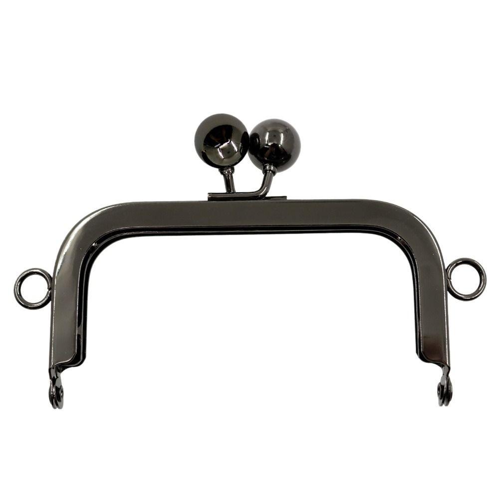Handle Bag Accessories Metal Purse Frame Kiss Clasp Vintage Bag Kiss Clasp Lock Bag Clasps DIY Craft