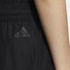 Adidas Knitted Sweatpants Women's Black Moderate Straight Fit Pants HM2616