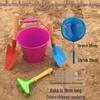 Children's Beach Toy Set: Iron Shovel and Bucket for Sand and Gardening
