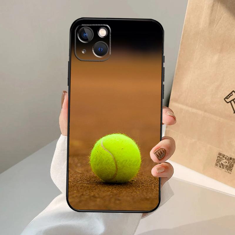 

Tennis tennis racket Phone Case For iPhone 17 Air 16 15 14 11 12 13 Pro Max 12 13 mini 15 16 Plus 16e Cover Coque iPhone 12Pro MAX