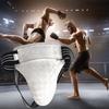 Protetor abdominal e virilha masculino para treinamento de boxe Muay Thai Sports Gym Workout