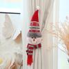 Yousheng Świąteczna Klamra do Zasłon 3D Mikołaj Bałwan Renifer Lalka Kreskówkowa Zapięcie do Zasłon do Salonu Domu Hotelu Dekoracja Okna