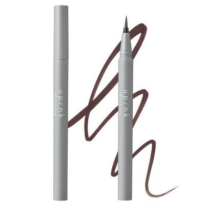 [Official] Upink Velvet Liquid Eyeliner Dark Brown 0.5mL  Transforms To a Matte Finish, High Adhesion, Waterproof, Ultra-fine Brush