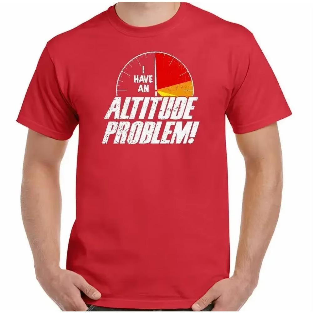 Skydiving T-Shirt Free Fall Parachute Regiment Para 1 2 3 Altitude Problem Mens