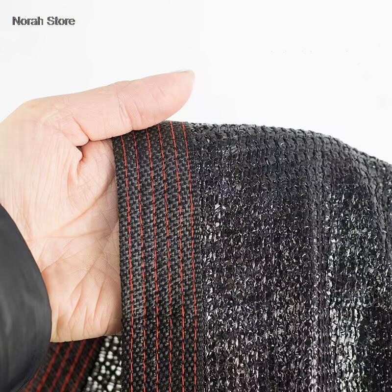 6x6mSunshade Net 6 PIN Black Sunshade Net Home Garden Succulent UV Protection 60~75%% Sunshade Net Balcony Sunshade Car Shed