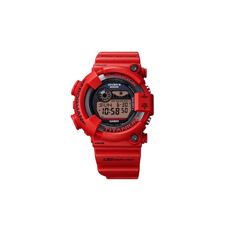 

Casio G-SHOCK Nautical Series 30th Anniversary Re-engraved Frogman Red and Black Frog Special Back Engraving Solar Quartz Movement Resin GW-8230NT-4PR чёрный