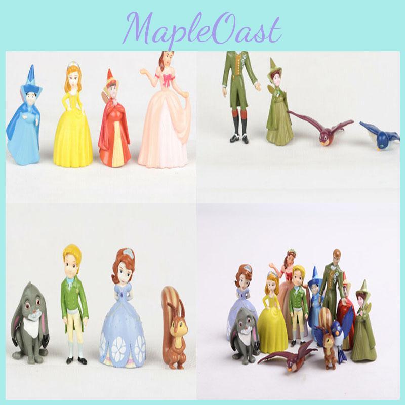 Adorable 12pcs Sofia The First Princess Sophia Cake Decorations For Special Occasions