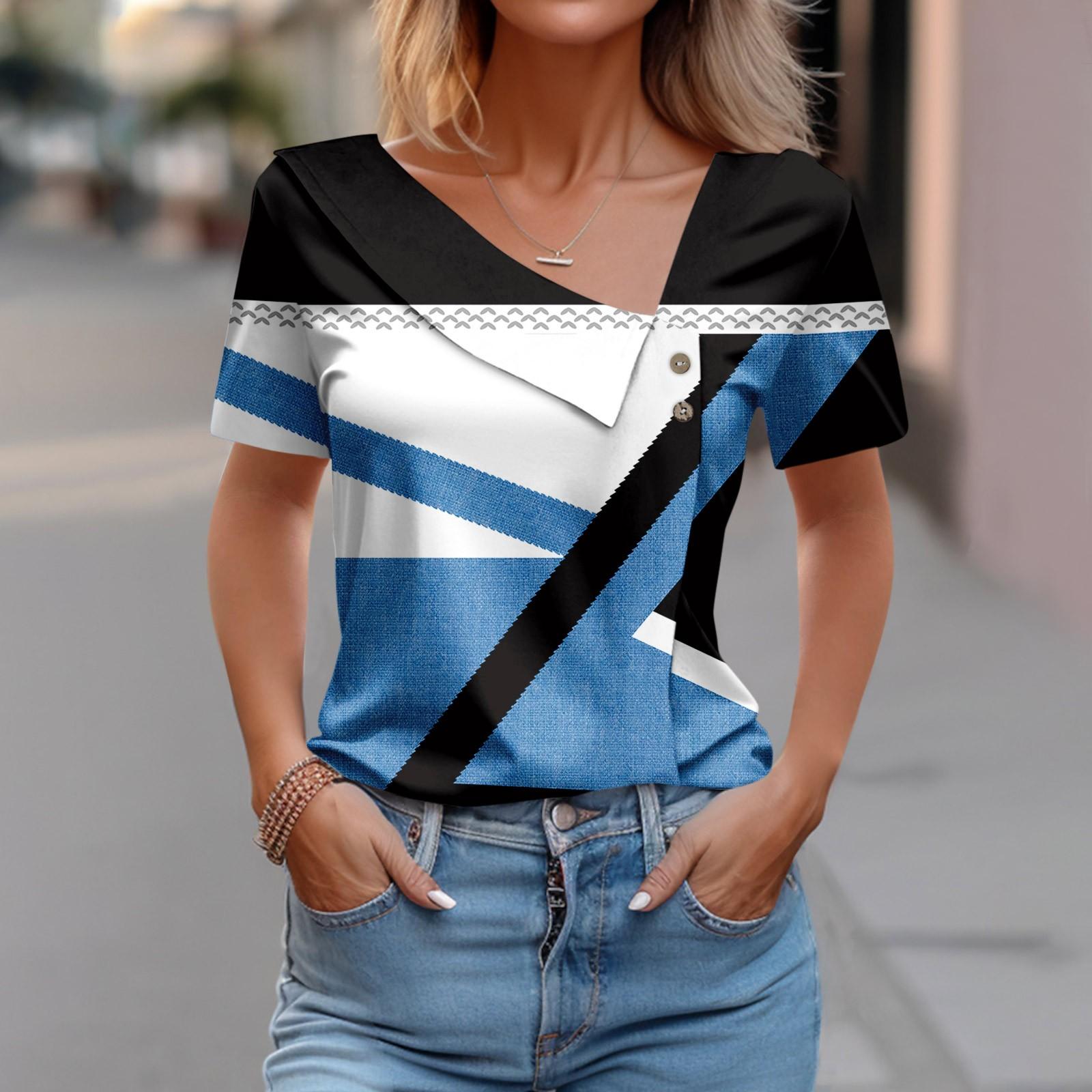 Женская повседневная блузка — фото 10