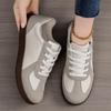 Women's Lightweight Spring Casual Solid Color German-Style White Shoes