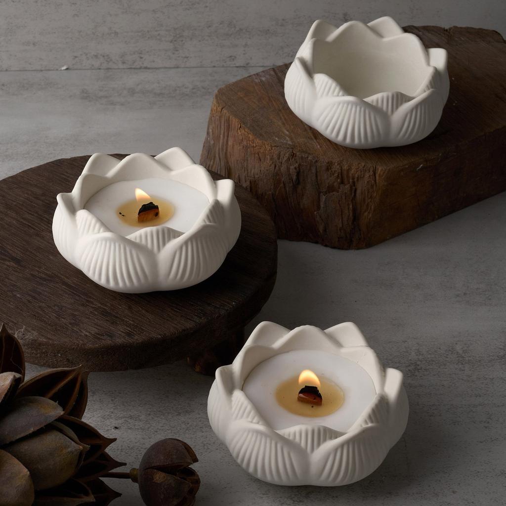 3D Květinové Pryskyřičné Formy Květinový Kelímek na Svíčku Silikonové Formy pro Epoxidovou Pryskyřici Svícen Úložná Nádoba Domácí Dekorace