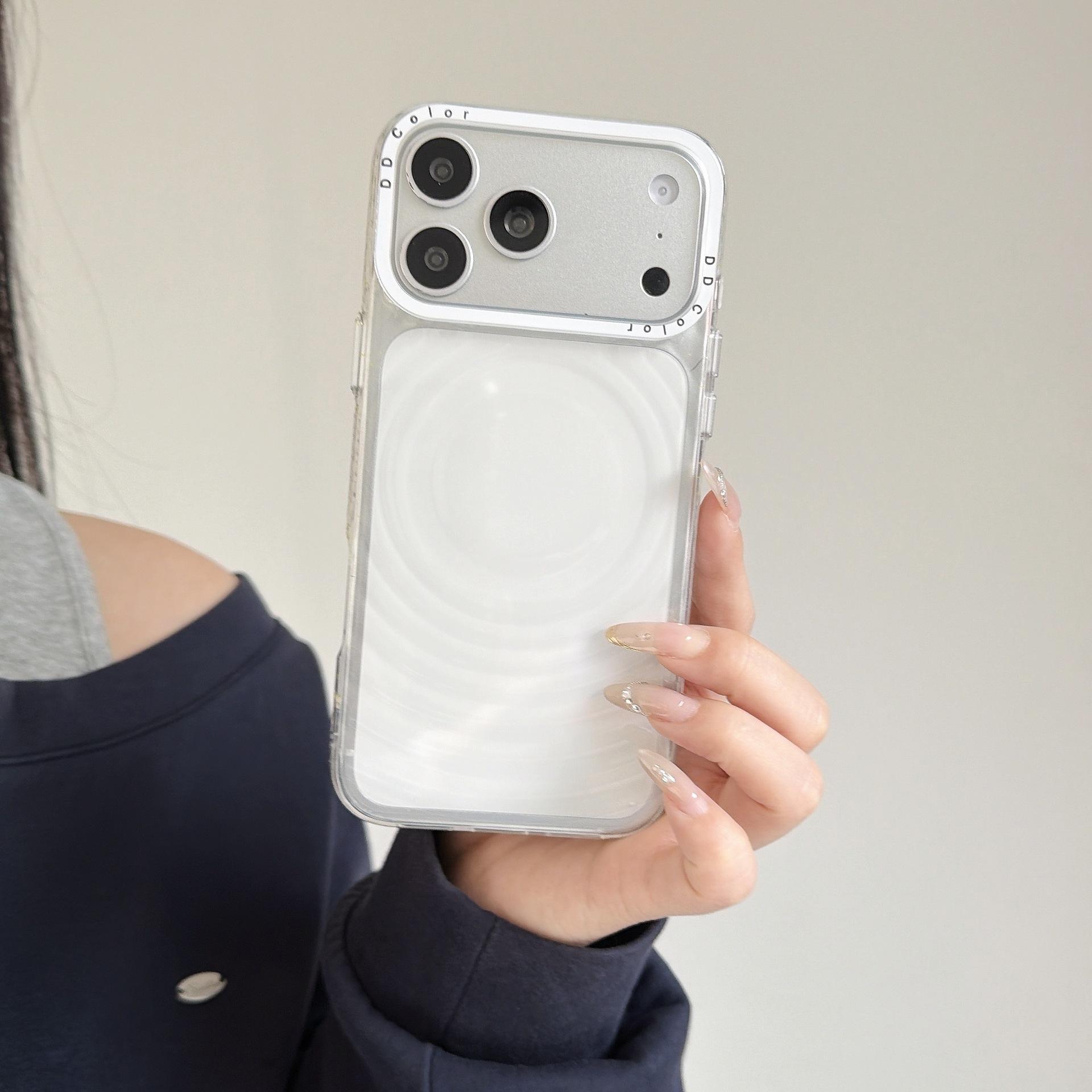 

Ripple Magnetic Transparent Case for iPhone 17 Pro Max - Drop-proof and Protective iPhone 17