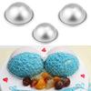 Hemisphere 3D Aluminium Ball Sphere Cake Pan Sugarcraft Bakeware Dekorieren Form
