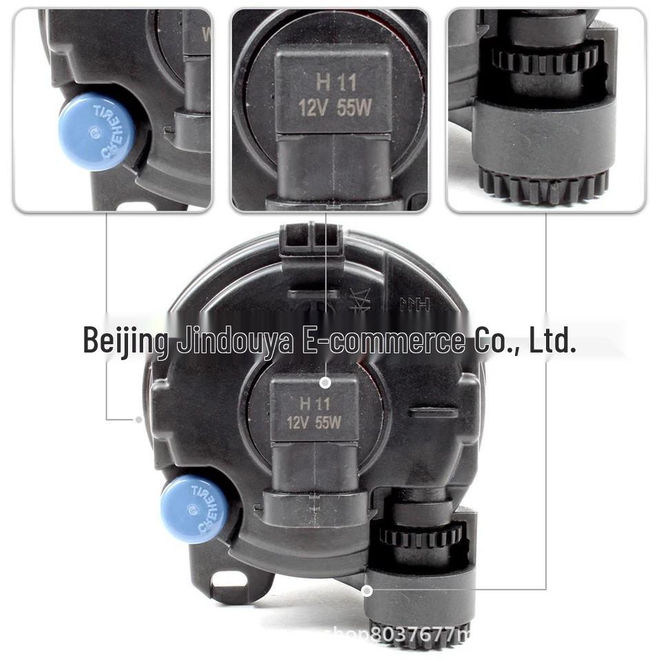 Front Bumper Fog Light with Bulbs for BMW 5 Series