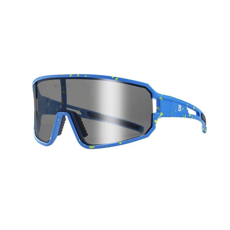 TR90 Cycling Protective Gear Safety Sunglasses Polarized Photochromic Lens Full Frame Sport Glasses Outdoor Riding