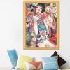 5D DIY Diamond Painting Cartoon Portrait Anime Gril Cross Stitch Set Full Drill Embroidery Mosaic Art Picture Of Rhinestones