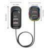 81W Power Car-mounted multi-function charger 6 in 1 Ports Super Fast Charging  Universal Vehicles