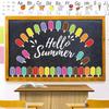 Ice Cream Cut Outs Back to School Classroom Ice Cream Decoration Colorful Ice Cream Cutouts for Bulletin Board School Summer