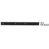 Aluminium Scooter Battery Holder with 5 Screws 26.5×2.1cm Battery Holder Bracket Black for Ninebot ES2 Electric Scooter