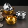 304 Stainless Steel Double-Layer Anti-Scald Bowl