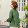 Elegant Chinese Style Embroidered Pullover Blouse