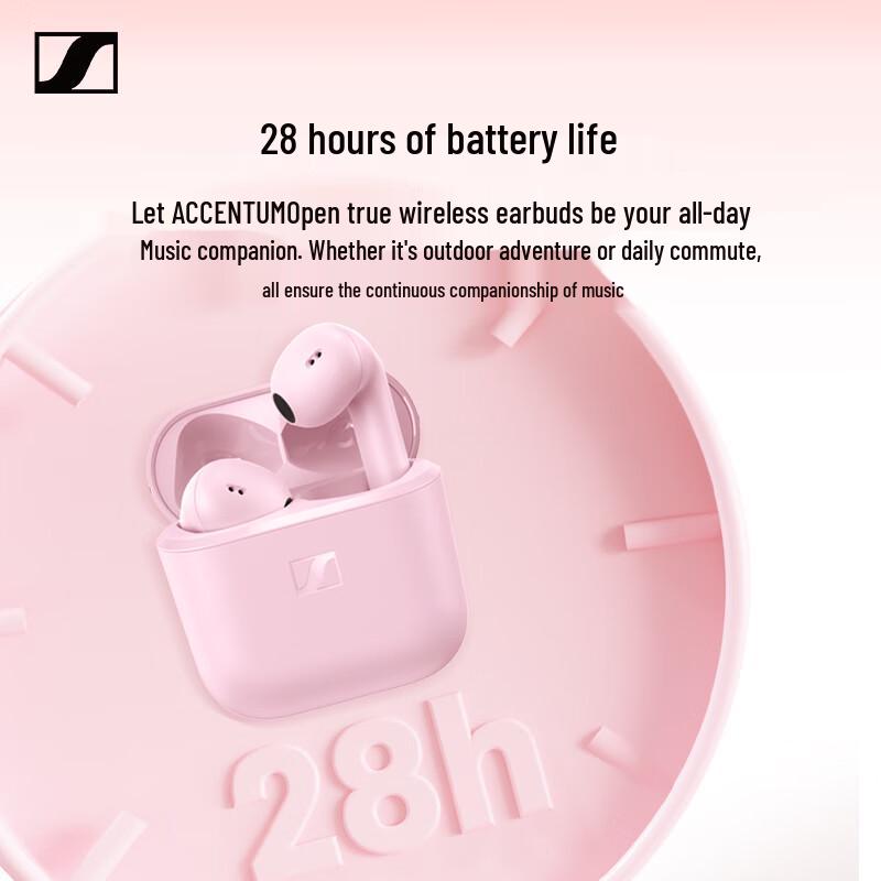 Sennheiser ACCENTUM Open True Wireless Semi In-ear Headphones