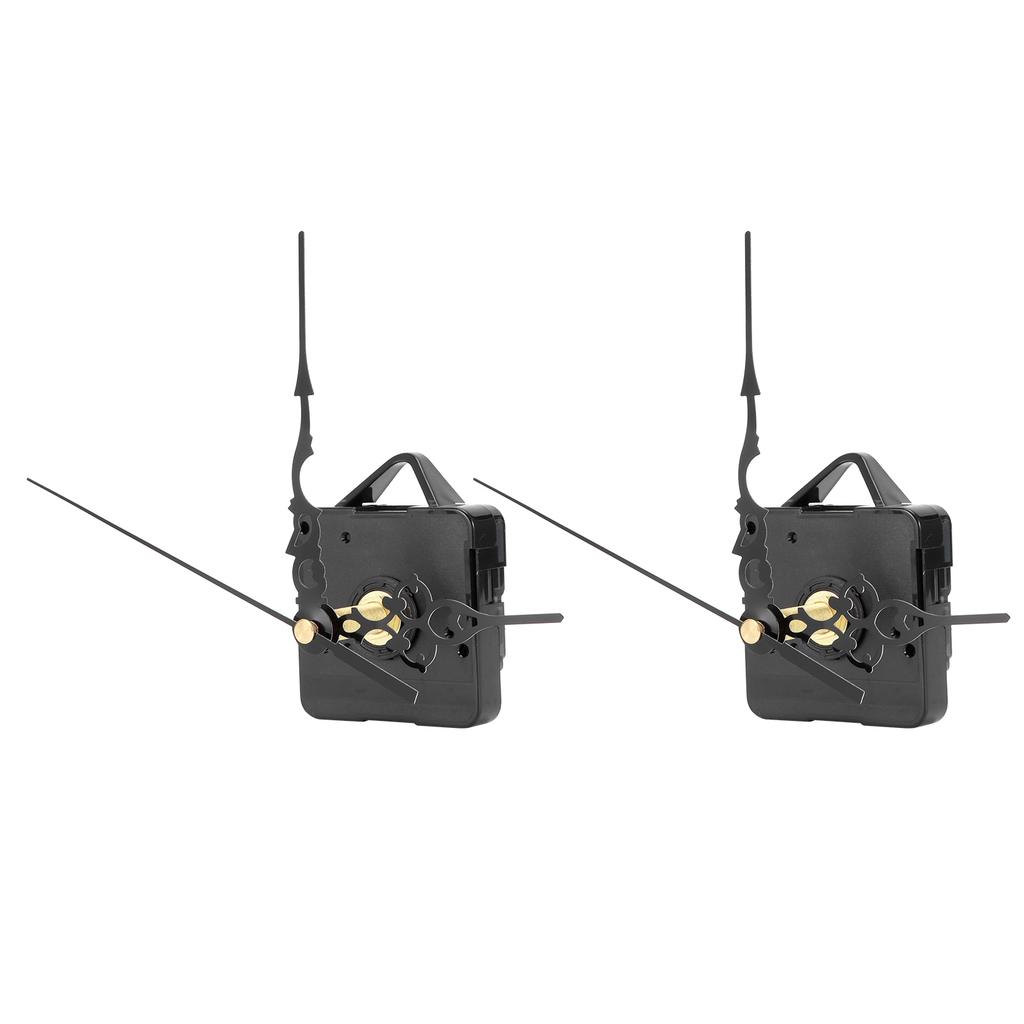 2Set Long Shaft Quartz Clock Movement Pointers Kit Mechanism Fittings for 20‑22mm Dial