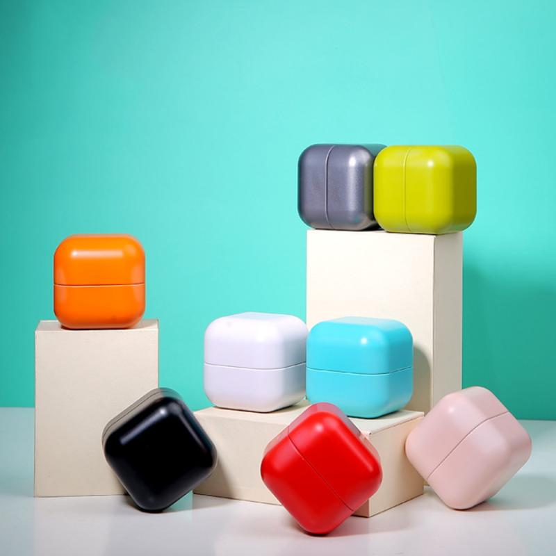 Portable Solid Color Mini Tin Box Tea Sealed Jar Packaging Box Jewelry Candy Small Storage Can Coin Earring Headphones Gift Case