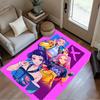 Dance Party Stars Area Rug Design for Game Room Bedrooms Dormitory Kitchen Antislip Carpet Office home decor