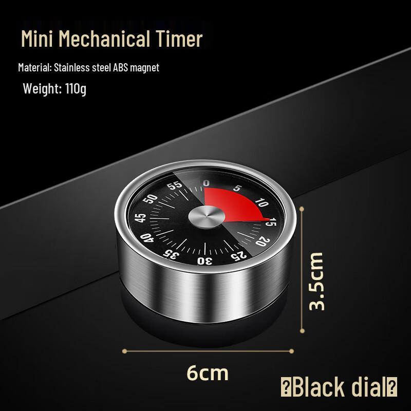 FACE MINI Таймер механический из нержавеющей стали