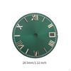 28.5mm Roman Numerals Dial Metal Component for NH36 Movement