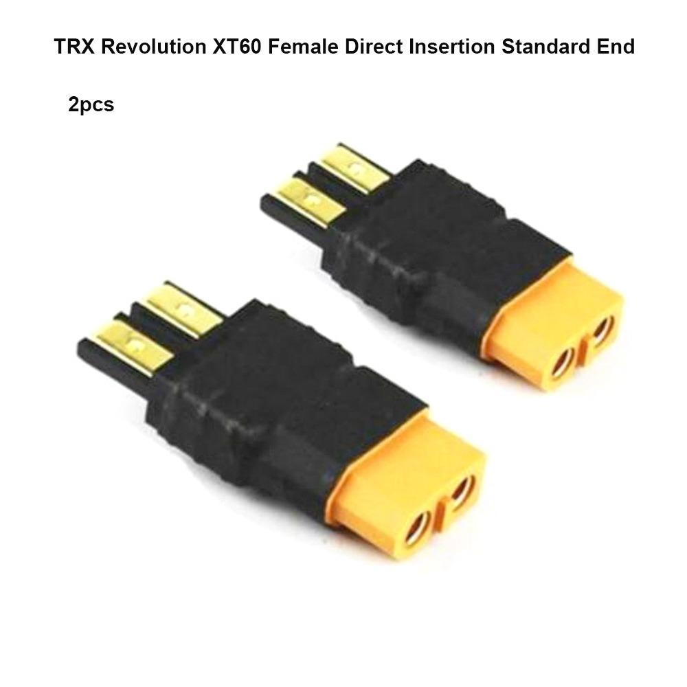 XT90 EC3 Airplane Battery Revolving Female Connector to Banana Head for 2pcs Welding Accessories