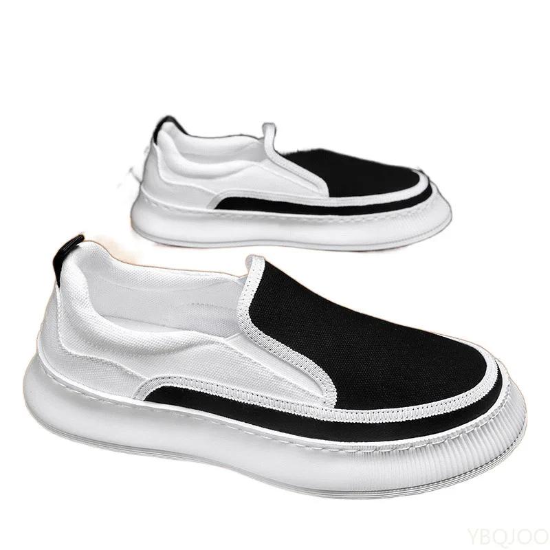 New Men's Shoes for Summer Breathable Trendy Versatile Thick Soled Comfortable Durable Casual Shoes for Lazy People